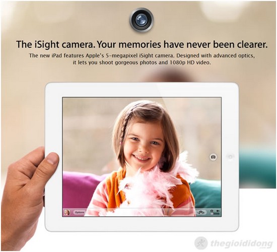 Camera iSight chụp ảnh cực sắc nét