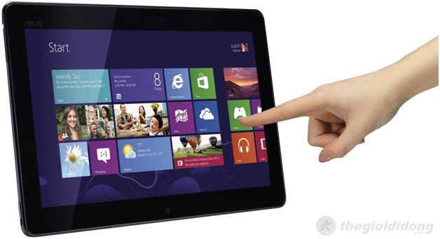 Asus VivoTab Smart hỗ trợ tối đa các thao tác chạm, vuốt, zoom đa điểm Asus VivoTab Smart hỗ trợ tối đa các thao tác chạm, vuốt, zoom đa điểm