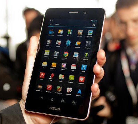 Asus FonePad có màn hình nét, màu sắc trung thực Asus FonePad có màn hình nét, màu sắc trung thực