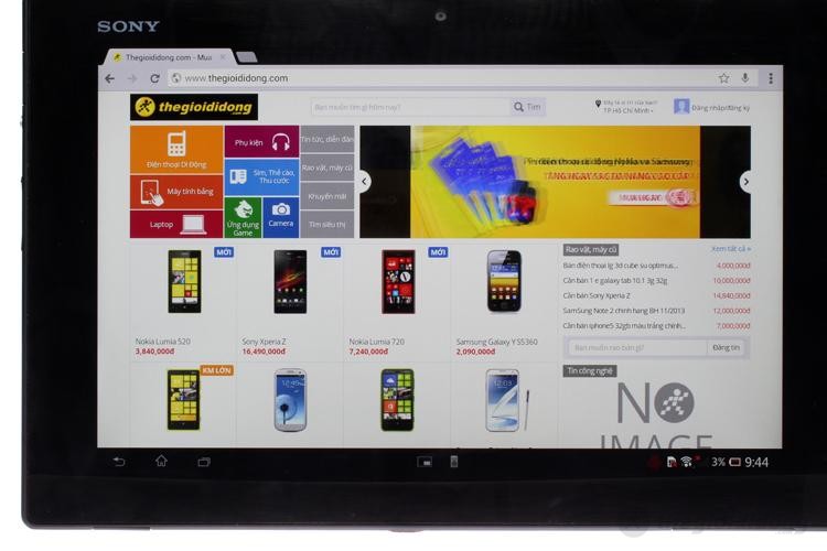Máy tính bảng Sony Xperia Tab Z 10 3G/16GB