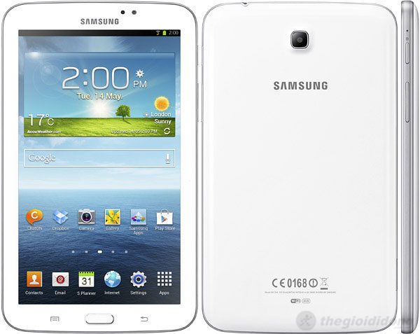 Thiết kế bắt mắt của Samsung Galaxy Tab 3
