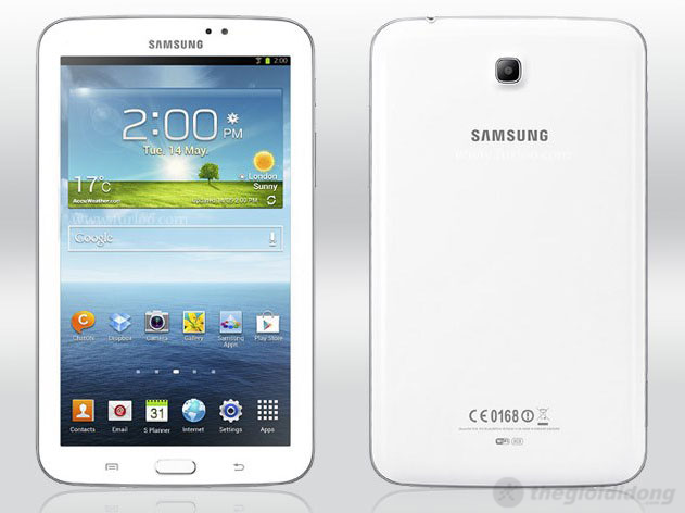 Samsung Galaxy Tab 3 có đầy đủ 2 camera trước và sau