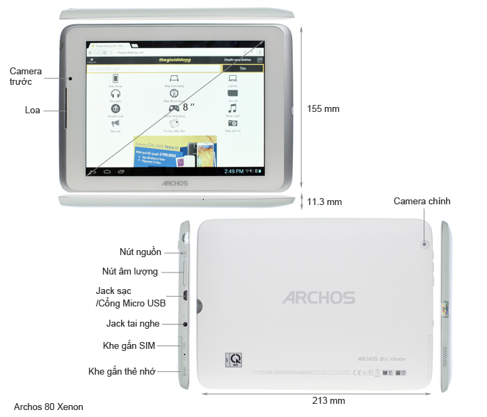Archos 80 Xenon