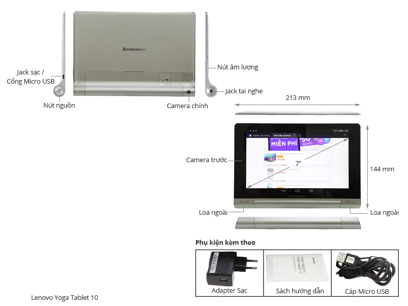 Lenovo Yoga Tablet 10 B8000