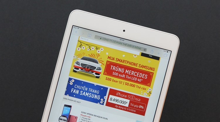 Máy tính bảng iPad Mini 2 Retina 16GB/WiFi