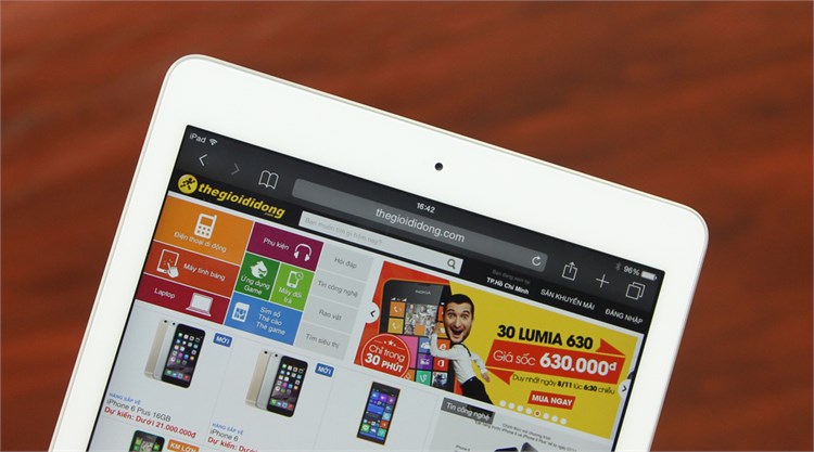 Máy tính bảng iPad Air Wifi 16GB