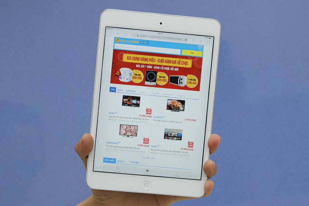 Máy tính bảng iPad Mini 2 Retina Wifi 32GB Màu Bạc