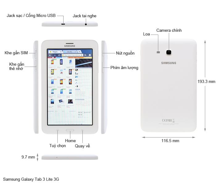 Samsung Galaxy Tab 3 Lite (T111)