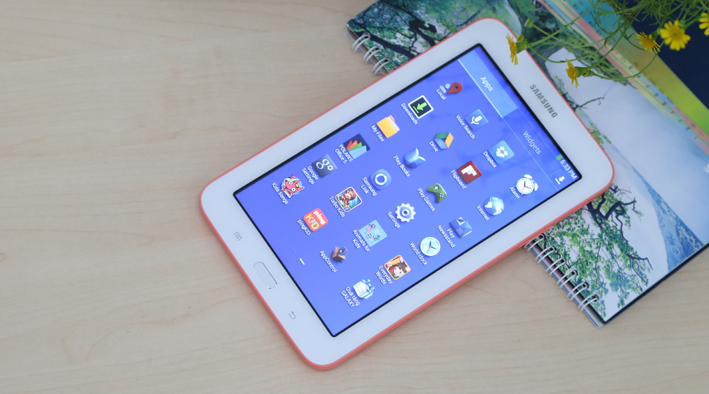 Máy tính bảng Samsung Galaxy Tab 3 Lite (T111) Màu Hồng