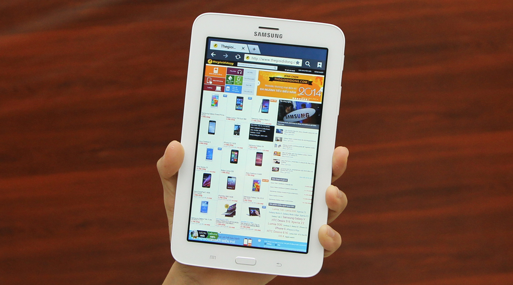 Máy tính bảng Samsung Galaxy Tab 3 Lite (T111) Màu Trắng