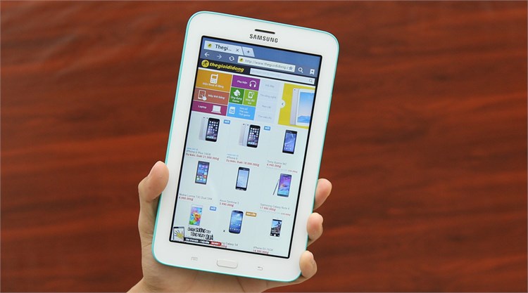 Máy tính bảng Samsung Galaxy Tab 3 Lite (T111) Màu Xanh ngọc