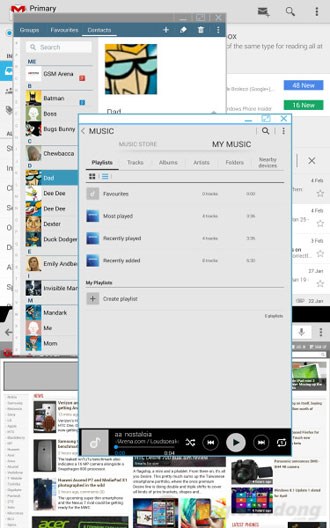 Đa nhiệm tuyệt vời trên Android 4.4 KitKat Đa nhiệm tuyệt vời trên Android 4.4 KitKat