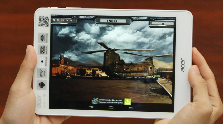 <p>Cấu h&igrave;nh ch&iacute;p Intel mạnh mẽ gi&uacute;p m&aacute;y vận h&agrave;nh từng ứng dụng đều rất mượt m&agrave;, trơn tru</p>