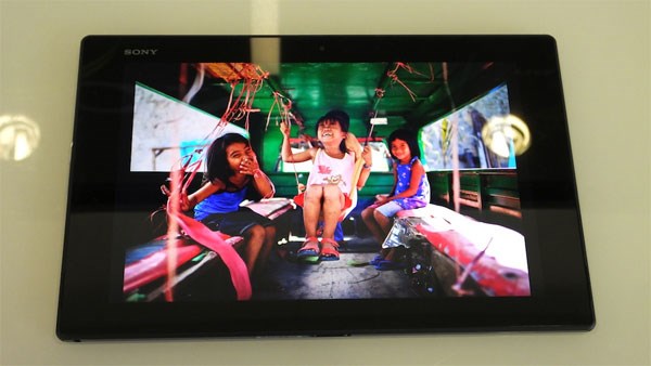 Sony Xperia Tablet Z2 triluminos, xreality, live colour led
