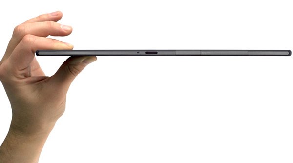 Sony Xperia Tablet Z2 chống nước mỏng nhất TG