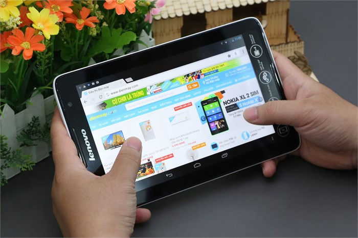 Máy tính bảng Lenovo IdeaTab A8-50 HD (A5500) Màu Trắng