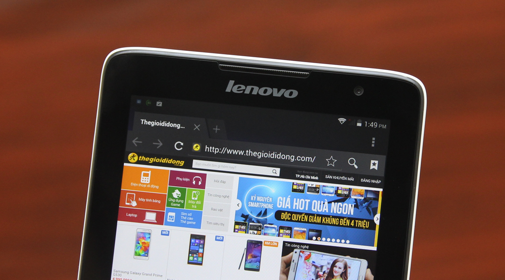Máy tính bảng Lenovo IdeaTab A8-50 HD (A5500) Màu Trắng