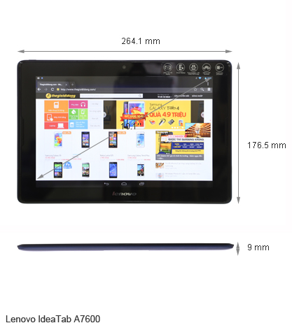 Bộ sản phẩm gồm: Adapter, Sách hướng dẫn, Cáp Micro USB, Hộp máy