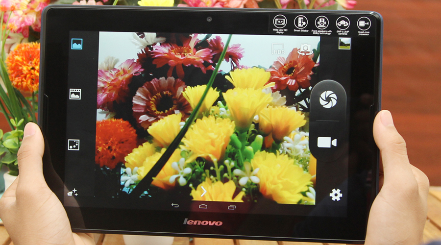 <p>Camera sau 5 MP lấy n&eacute;t v&agrave; bắt chụp nhanh gi&uacute;p những tấm ảnh r&otilde; r&agrave;ng hơn. Camera trước 1.9 MP gi&uacute;p bạn chat webcame, skype sinh động hơn</p>