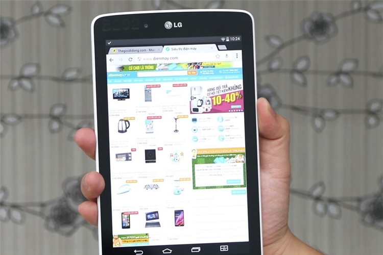 Máy tính bảng LG G Pad 7 (V400) Màu Trắng