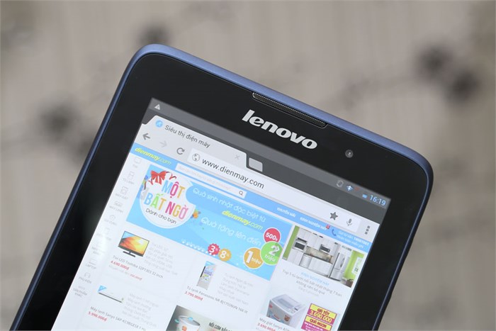 Máy tính bảng Lenovo IdeaTab A7-50 (A3500) Màu Xanh Dương