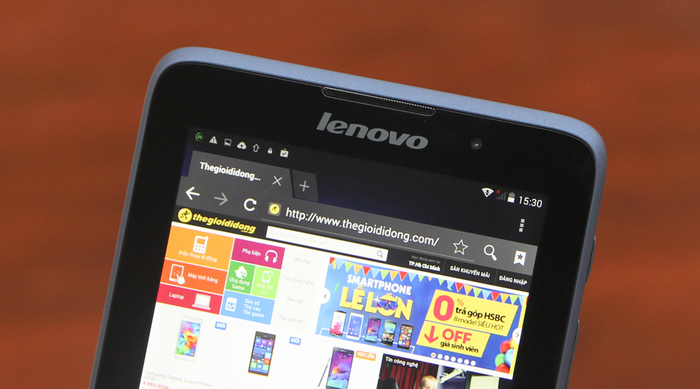 Máy tính bảng Lenovo IdeaTab A7-50 (A3500) Màu Xanh Dương