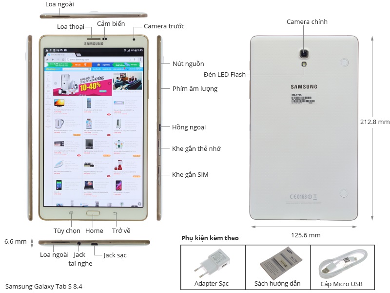 Samsung Galaxy Tab S 8.4 (SM-T705)