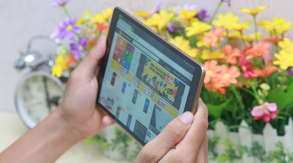 Máy tính bảng Samsung Galaxy Tab S 8.4 (SM-T705) Màu Nâu