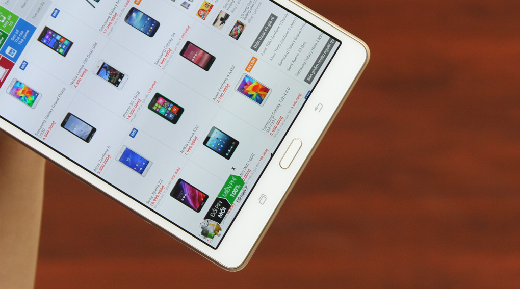 Máy tính bảng Samsung Galaxy Tab S 8.4 (SM-T705) Màu Trắng