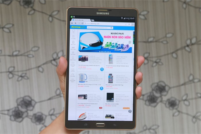 Máy tính bảng Samsung Galaxy Tab S 8.4 (SM-T705) Màu Nâu