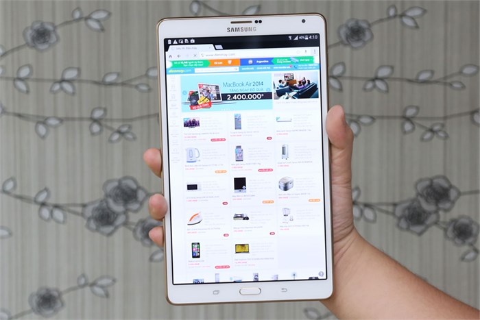 Máy tính bảng Samsung Galaxy Tab S 8.4 (SM-T705) Màu Trắng