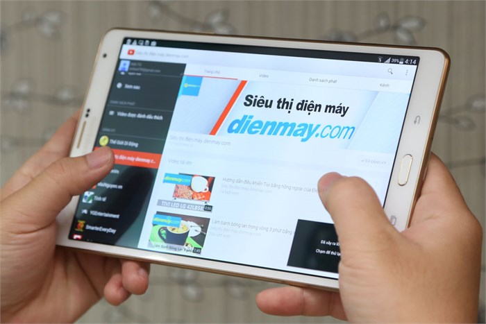 Máy tính bảng Samsung Galaxy Tab S 8.4 (SM-T705) Màu Trắng