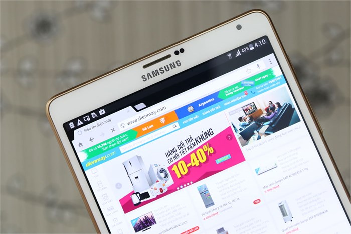 Máy tính bảng Samsung Galaxy Tab S 8.4 (SM-T705) Màu Trắng