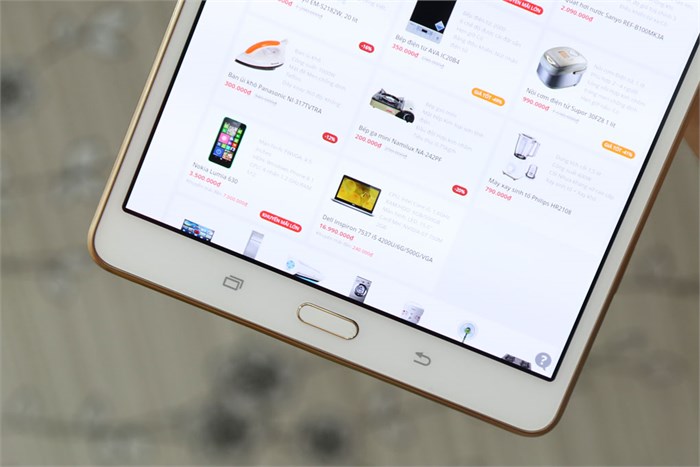 Máy tính bảng Samsung Galaxy Tab S 8.4 (SM-T705) Màu Trắng