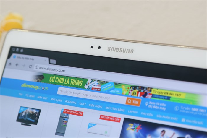 Máy tính bảng Samsung Galaxy Tab S 10.5 (SM-T805) Màu Trắng