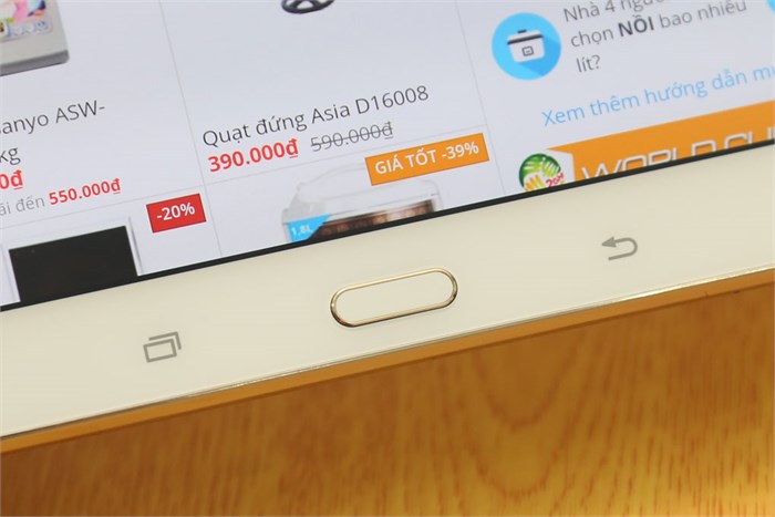 Máy tính bảng Samsung Galaxy Tab S 10.5 (SM-T805) Màu Trắng