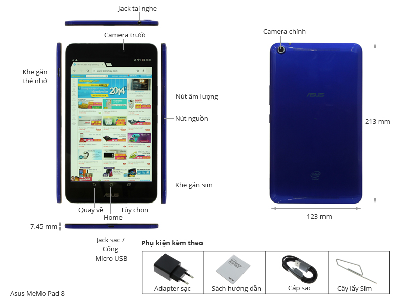 Asus MeMo Pad 8 (ME581CL)