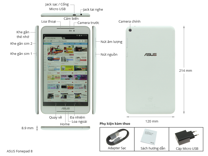 ASUS Fonepad 8 (FE380CG)