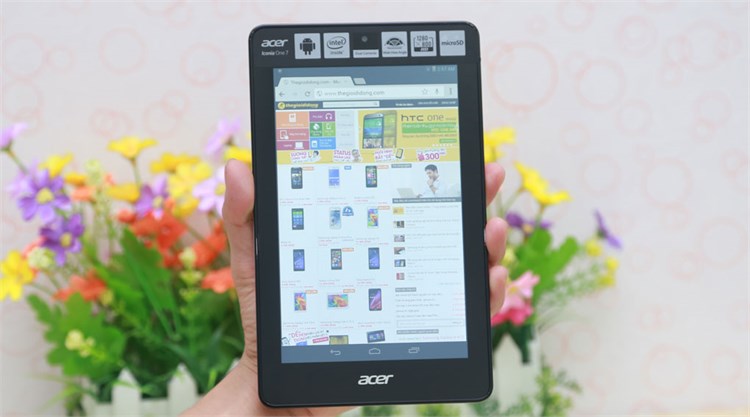 Máy tính bảng Acer Iconia B1-730HD Màu Trắng