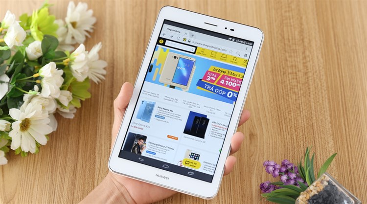 Máy tính bảng Huawei MediaPad T1 8.0 Màu Bạc