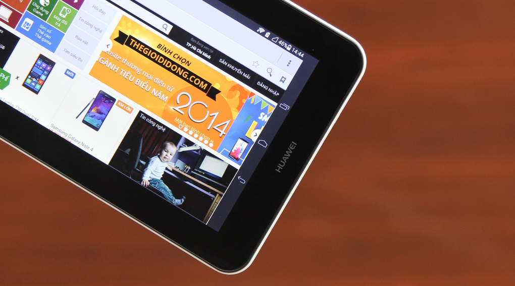Máy tính bảng Huawei MediaPad 7 Youth 2 8G Màu Vàng đồng