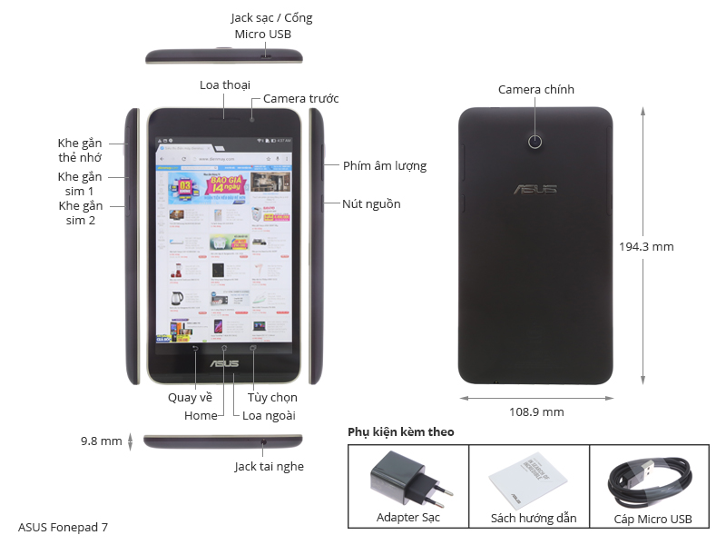 ASUS Fonepad 7 (FE375CXG)