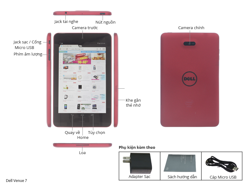 Dell Venue 7 3740 Wifi