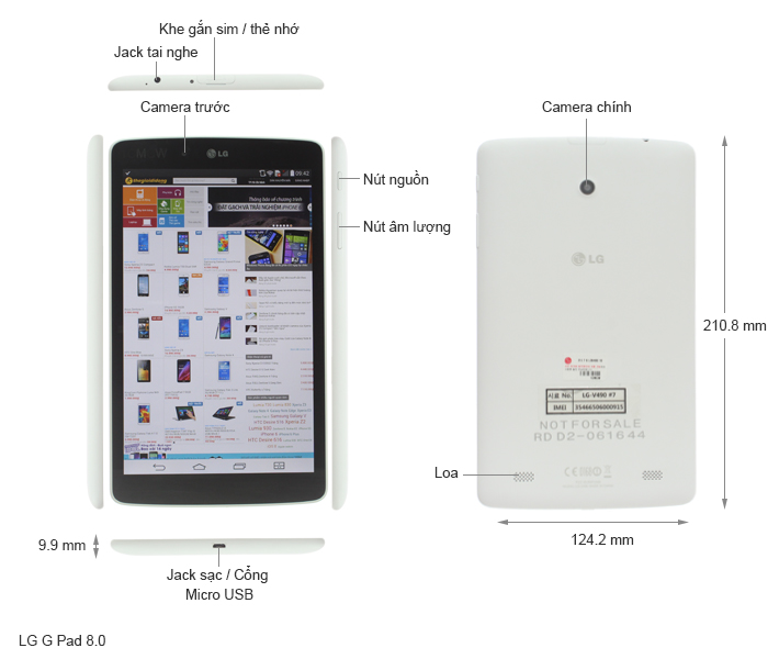 LG G Pad 8.0 (V490)