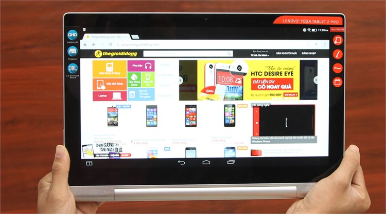 Máy tính bảng Lenovo Yoga Tablet 2 Pro