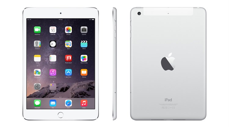 Máy tính bảng iPad Mini 3 Retina Cellular 16GB Màu Bạc