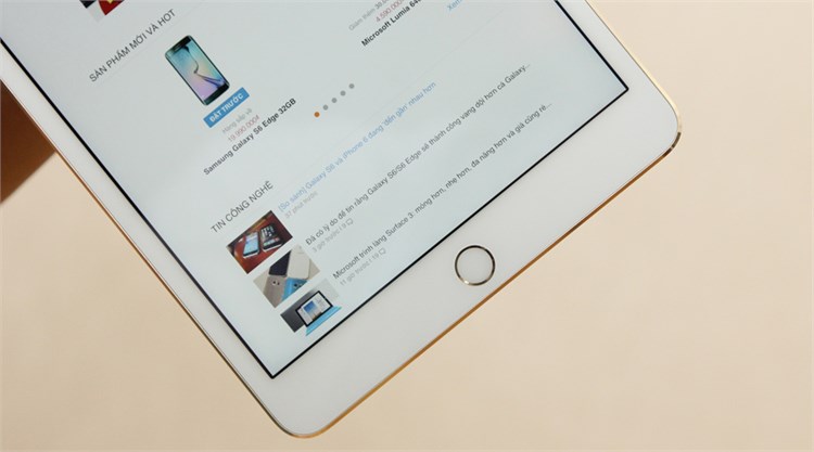 Máy tính bảng iPad Mini 3 Retina Cellular 16GB Màu Vàng đồng