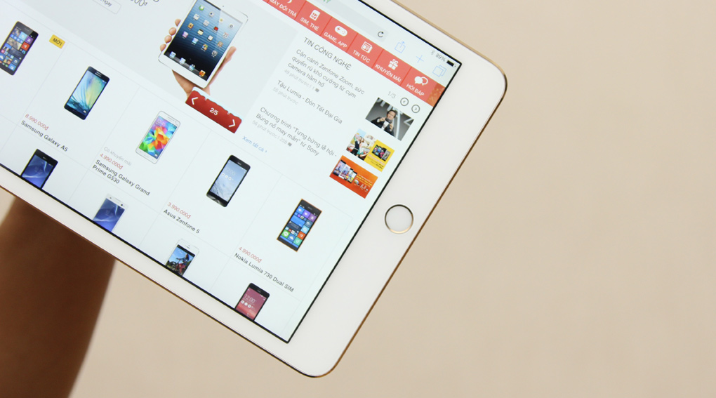 Máy tính bảng iPad Mini 3 Retina Wifi 16GB
