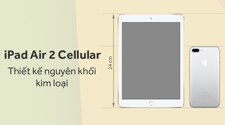 iPad Air 2 Wi-Fi+Cellular 128GB MGWL2J/A