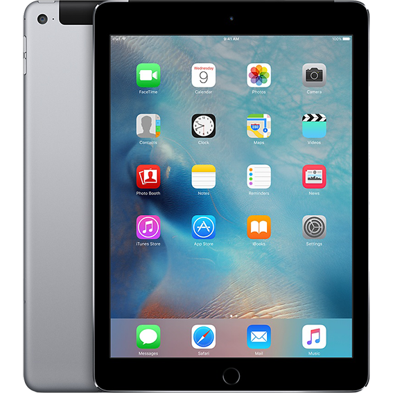 Máy tính bảng iPad Air 2 Cellular 128GB Màu Xám